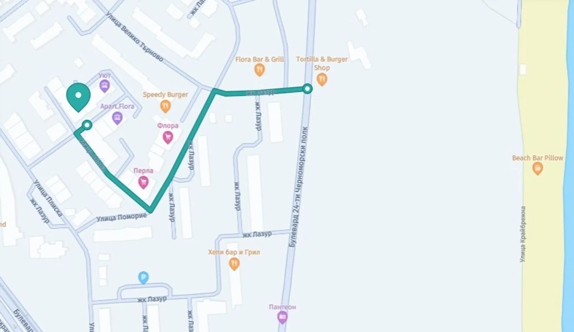 Premium Lazur - Sea Garden Burgas - Top Location 5 Min To The Beach Apartment